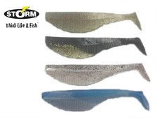 Storm Pro shad 3" (7.5cm) 4pcs.pike,perch,zander,vmc,rapala,jigging,shad teez,