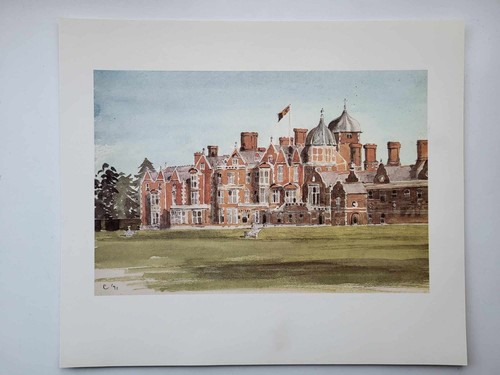 Vintage print prince wales - print,