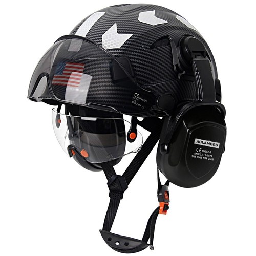 Carbon fiber safety helmet - carbon,