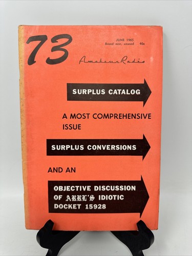 Vintage amateur radio - radio, 73