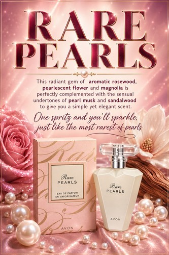 Avon rare pearls edp 50ml - rare,