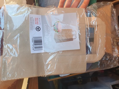 Brown paper carrier - carrier, bags