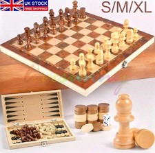XL Large Chess Wooden Set