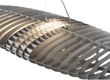 Luce Plan - Titania Pendant - Natural Alluminium