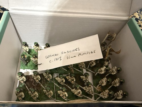 German fusiliers 1813 25mm - german,