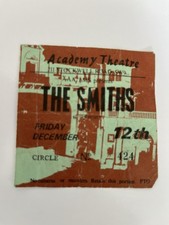 Smiths Last Concert Ticket Stub London