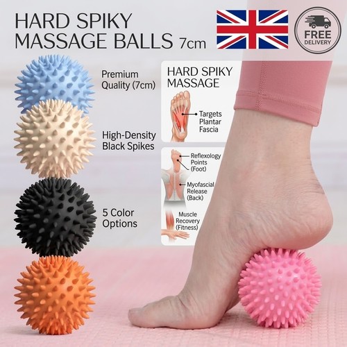 Hard spiky massage ball 7cm - ball,