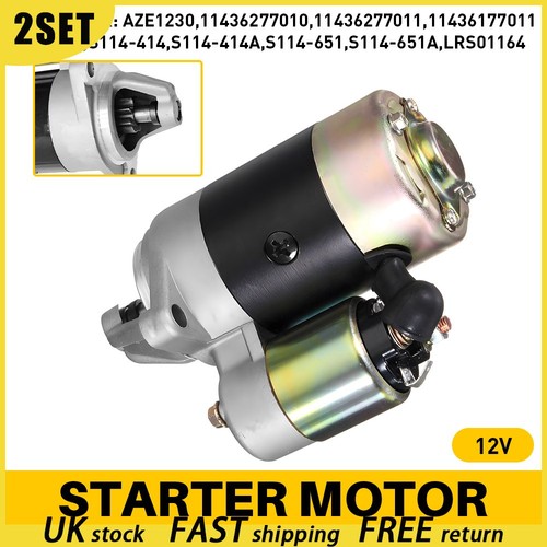 Starter motor for diesel - 2x,