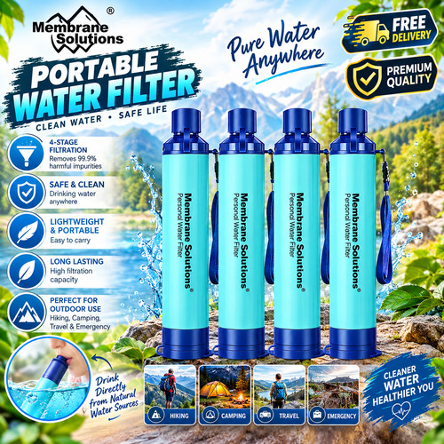 Personal water filter straw - personal,