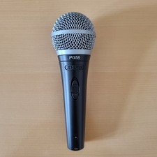 Shure PG58 Dynamic XLR Microphone with On/Off Switch And XLR Cable