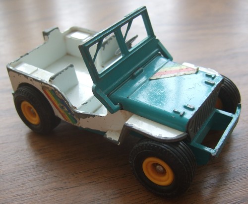 Rare britains jeep 1976 farm - britains,