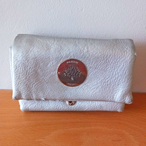 Mulberry silver leather - mulberry,
