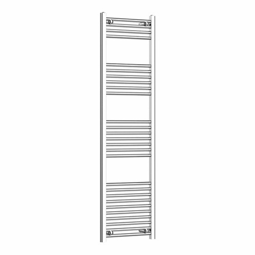 Chrome heated towel rail - chrome,