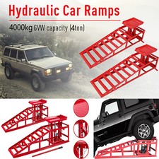 4 ton Hydraulic Car Ramps 2PC