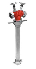 Standpipe Storz 2xC DN80 Underground Hydrant Fire Brigade Rotatable