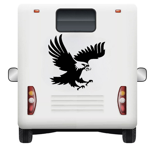 Eagle camper caravan decal - /,