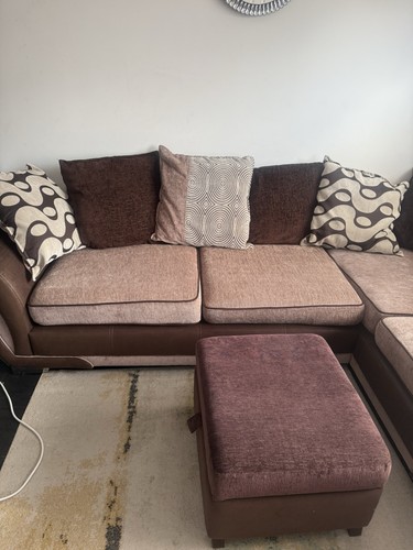 Dfs corner sofa - and, foot
