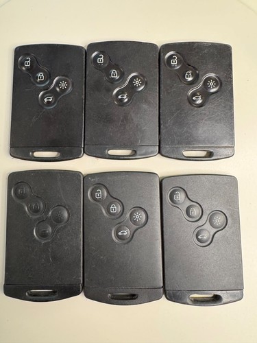 Renault button key card - button,