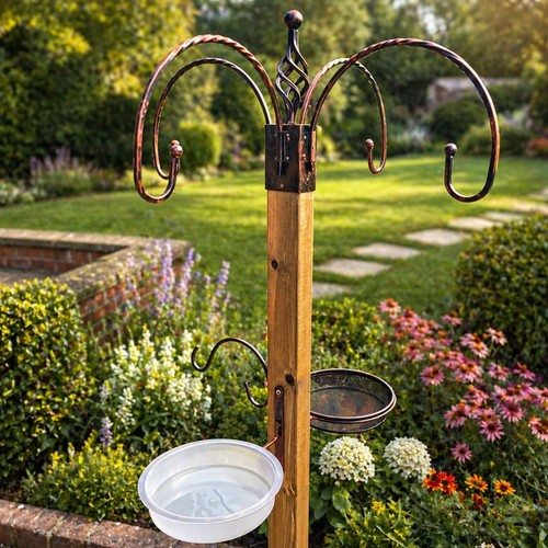 Bird garden feeding station - garden,