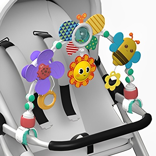 Baby pushchair cot mobile - mobile,