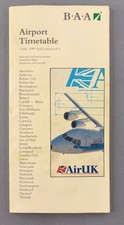 BAA AIRPORT TIMETABLE JULY