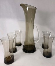 1960s Retro Smoke Glass
