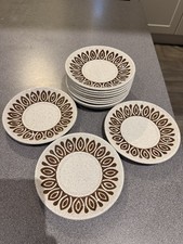 Biltons Celtic Rose Ironstone Tableware 5.5 Inch Plates Staffordshire Set of 12