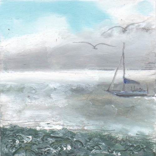 Miniature oil painting - miniature,