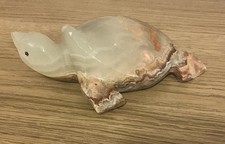 Vintage Onyx Turtle Figurine