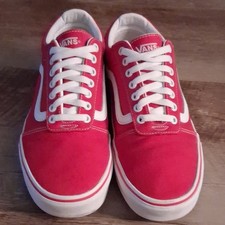 VANS Old Skool Red White Low