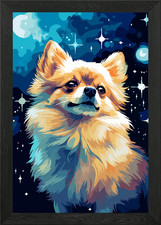 Pomeranian Dog Pixel Art
