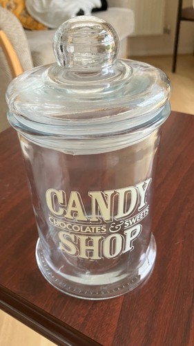 Glass jar candy chocolate - candy, &
