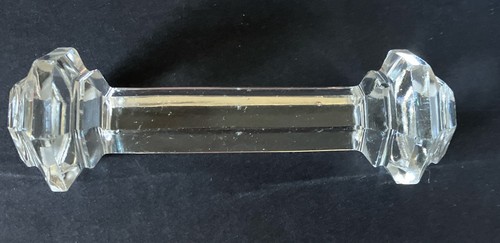 Antique cut glass knife - antique,