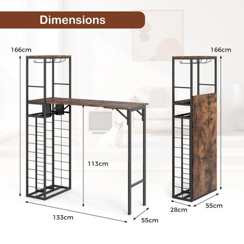 Bar table tall - bar, island