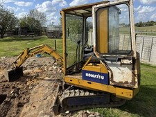 Komatsu Mini Digger, Excavator