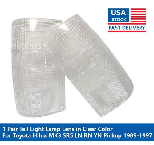 Clear rear taillight tail - rear,