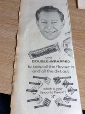 T1-6 Ephemera 1959 Advert Spangles Sweets Double Wrapped
