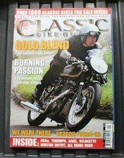 Classic Bike Guide JAN 2006 - BSA Goldstar Triumph Trophy Norton Model 1 outfit