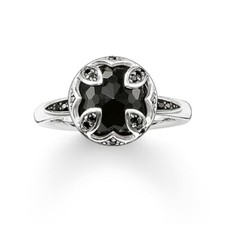 Thomas Sabo Black Onyx Lotus