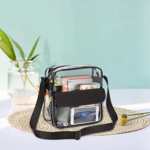 Sports clear pvc tote - pvc, bag