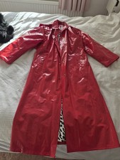 Wippette Red PVC Raincoat. Small.