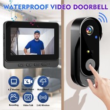 Wireless Video Doorbell Smart