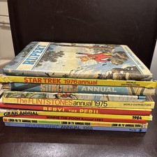 Vintage 10 x Hardback Annuals
