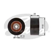 Timing belt tensioner pulley