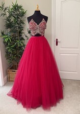 Mori lee Pink Prom Dress/