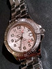 Breitling Colt GMT A32350 Chronometre automatic watch, white dial, box + papers
