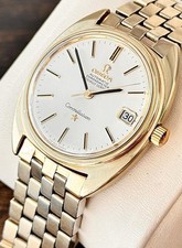 Omega Constellation 14k Automatic Watch Vintage Men's 1968, Warranty + Serviced