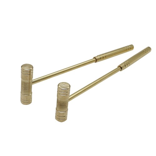 Small brass hammer 175mm - small,