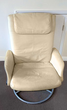 Ikea Malung 1999 Vintage Cream Recliner Chairs