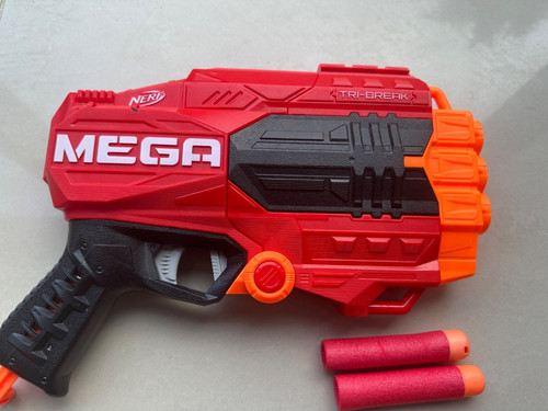 Nerf gun mega - gun, tri-break